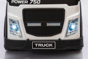 Camion Elettrico per Bambini 6V Small Truck Bianca