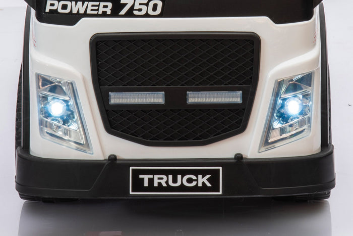 Camion Elettrico per Bambini 6V Small Truck Bianca