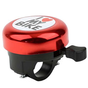 Campanello per bicicletta in lega di acciaio medio per manubrio standard Rosso Avizar