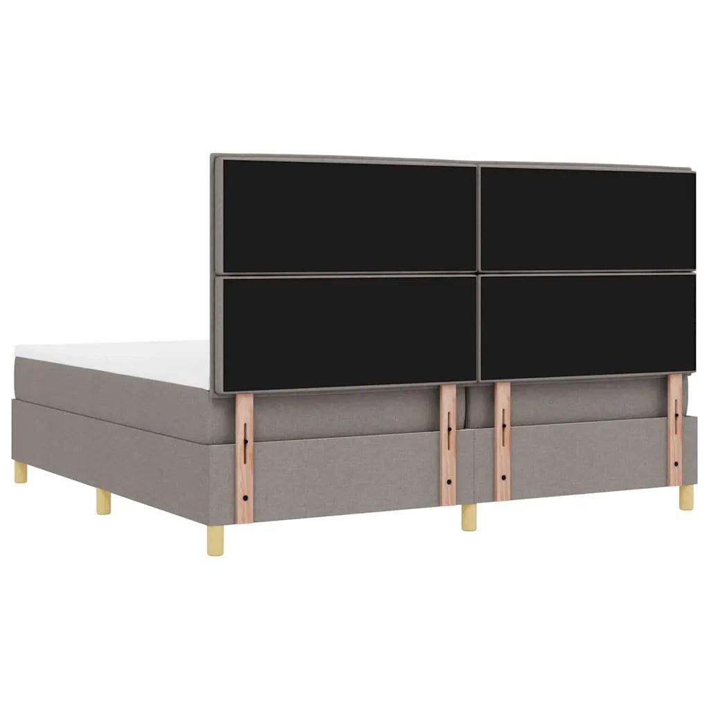 Letto a molle con materasso Talpa 200 x 200 cm Tessuto 3339571