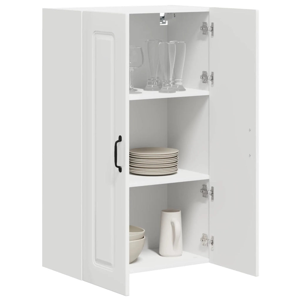 Mobile da cucina con lo scaffale-Armadio da cucina Bianco Lucido 60 x 31 x 100 cm 892132