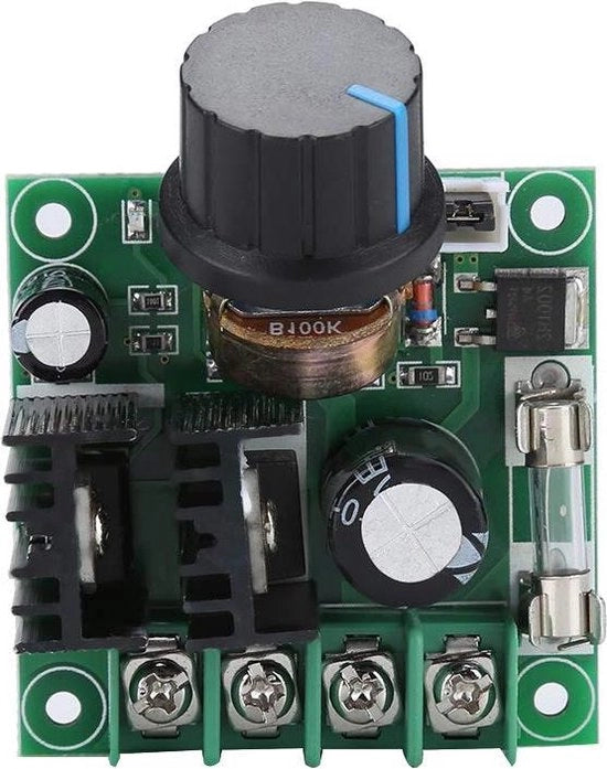 Regolatore di corrente continua PWM 9V-50V 10A con regolazione di velocità variabile senza step senza trappola - nuovi modelli