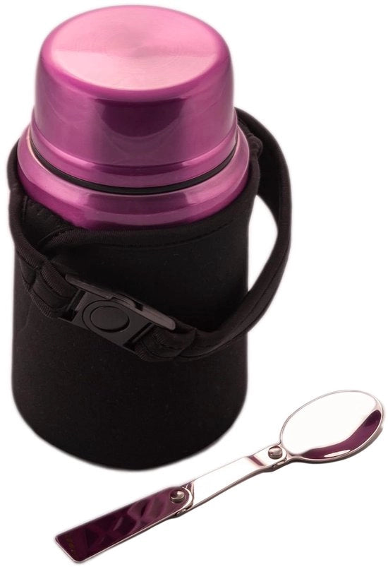 Contenitore alimentare termico - Acciaio inossidabile - 620ml - Mantiene alimenti caldi/freddi