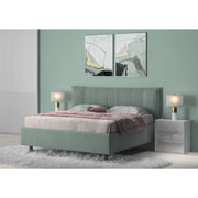 LETTO MATRIMONIALE HUG 170X200XH105CM VERDE SALVIA