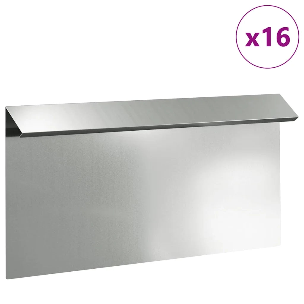 Recinto per lumache 16 pz Argento 50 x 3,5 x 25 cm CFW7749407
