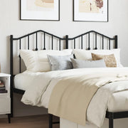 Testiera in Metallo Nero 140 cmcod mxl 84240