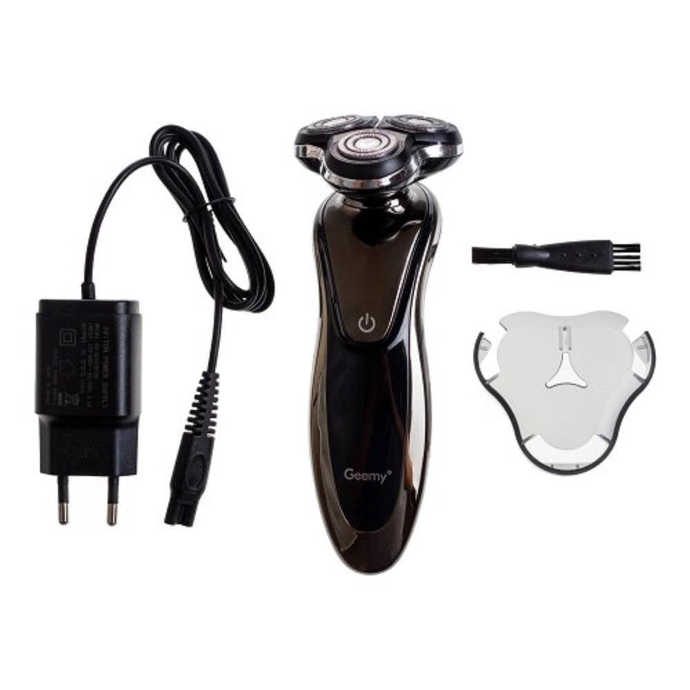 Trade Shop - Rasoio Elettrico Cordless Gm-7719 Batteria Ricaricabile Impermeabile Testa Galleggiante -