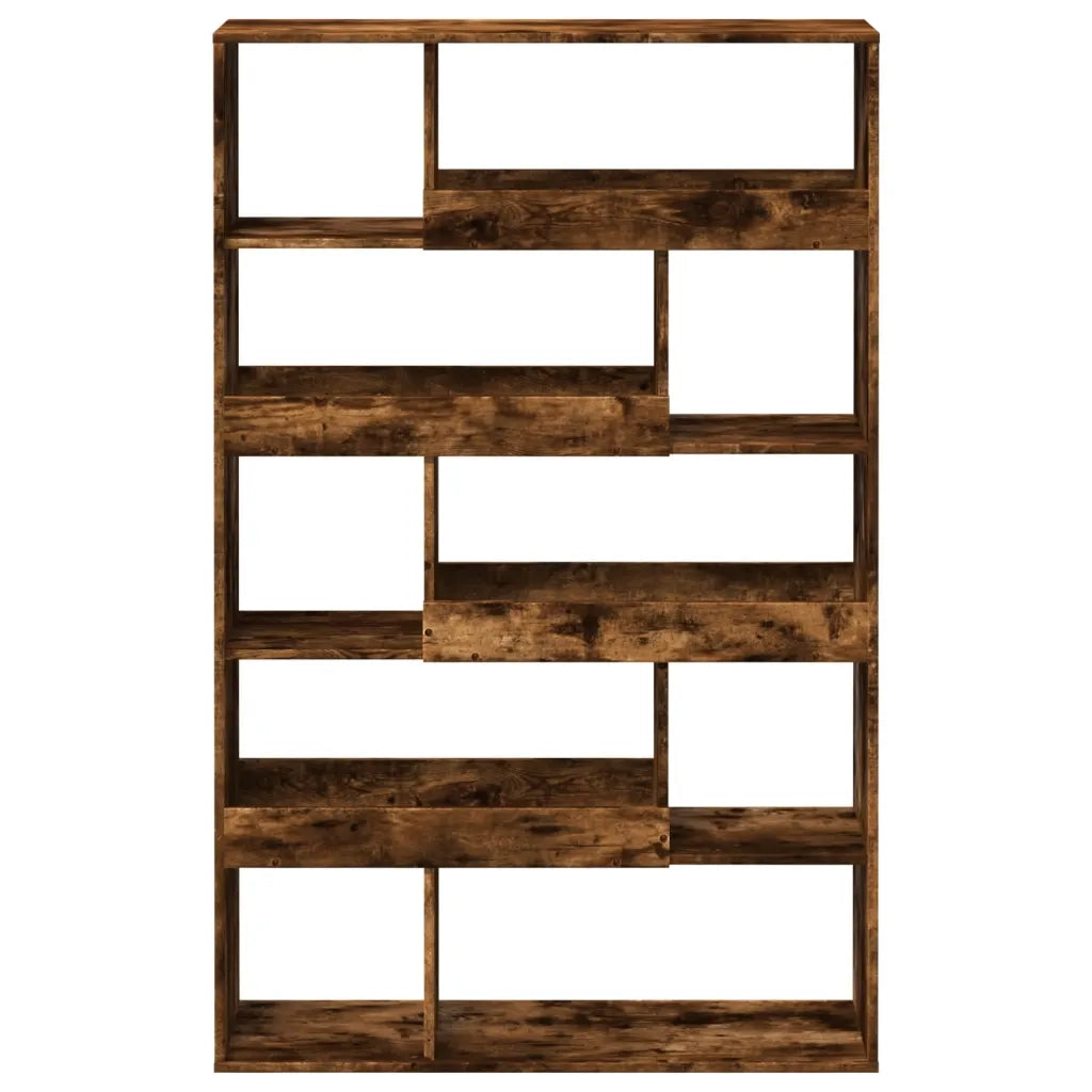 Libreria Rovere Fumo 100x33x156,5 cm in Truciolato 3309496