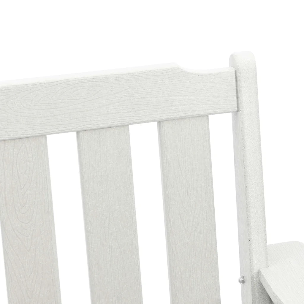 Sedia da pranzo da giardino 2 pz | Sedie da Esterno Bianco 65,5 x 59 x 88 cm HDPE