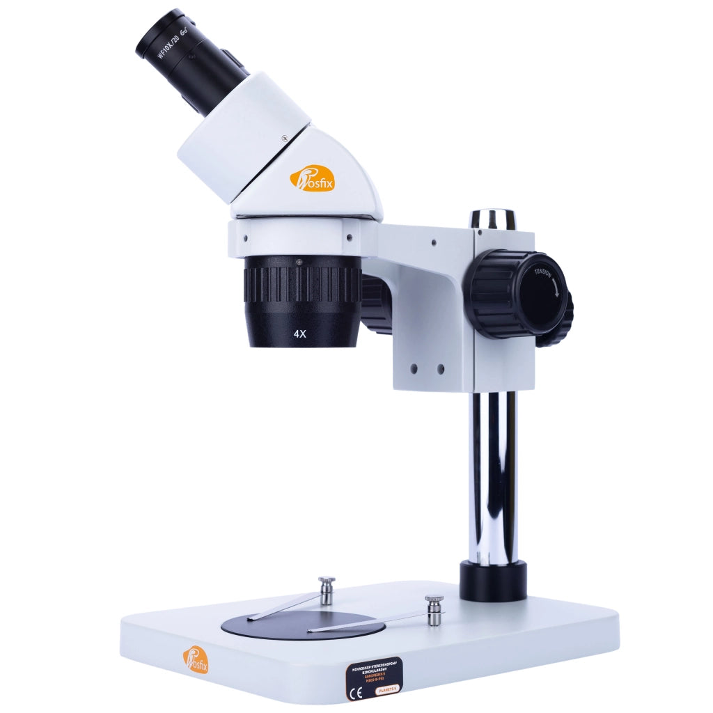 Microscopio Stereoscopico Binoculare Ganimedes S MSGS-B-PS1 – Testa Inclinata 45°, Zoom 20/40x, Oculare WF10x/20