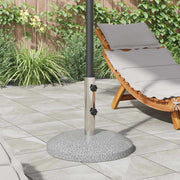Base per parasole per palo da 40-50 mm 26.45 kg Grigio 42034378