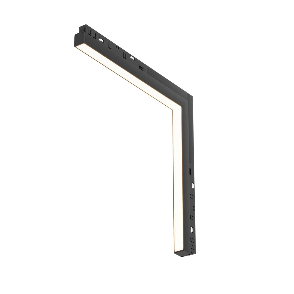 Maytoni Lampada da binario moderna Exility Basis 1 luce LED integrato nero alluminio