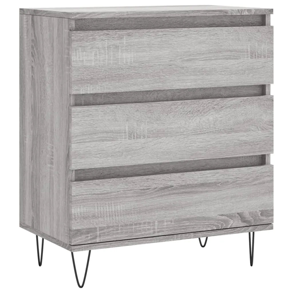 Credenza-Buffet-Armadio da cucina Grigio Sonoma 60x35x70 cm in Legno Multistrato 117576