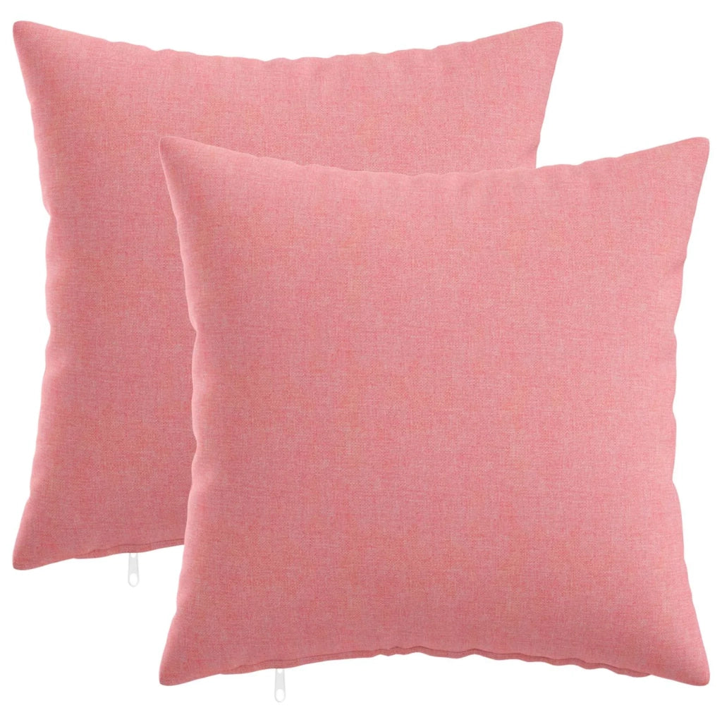 Cuscino con cuscino HEERLEN 2 pz Rosa Tessuto 923499
