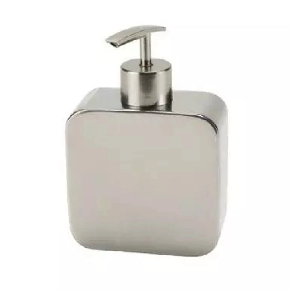DOSA SAPONE DA APPOGGIO IN ACCIAO INOX CROMATO MODELLO POLARIS - DIM. CM (LXPXH): 10,2X4,5X14,9 - CROMATO LUCIDO  - GDY
