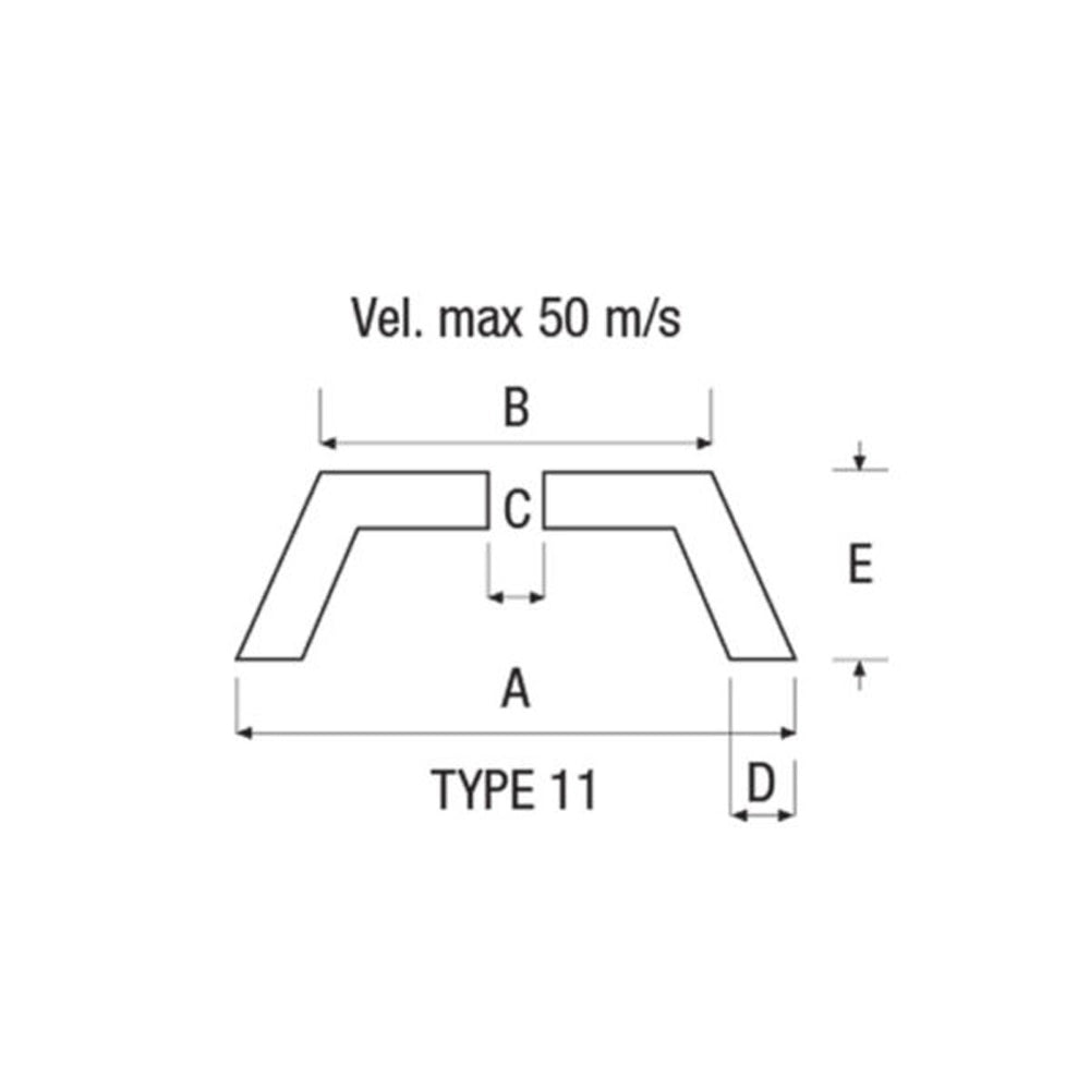 MOLE RESINOIDI A TAZZA CILINDRICA CONICHE 110x90x22.2 GRANA 60 LEVIGARE IMA MT02CS60