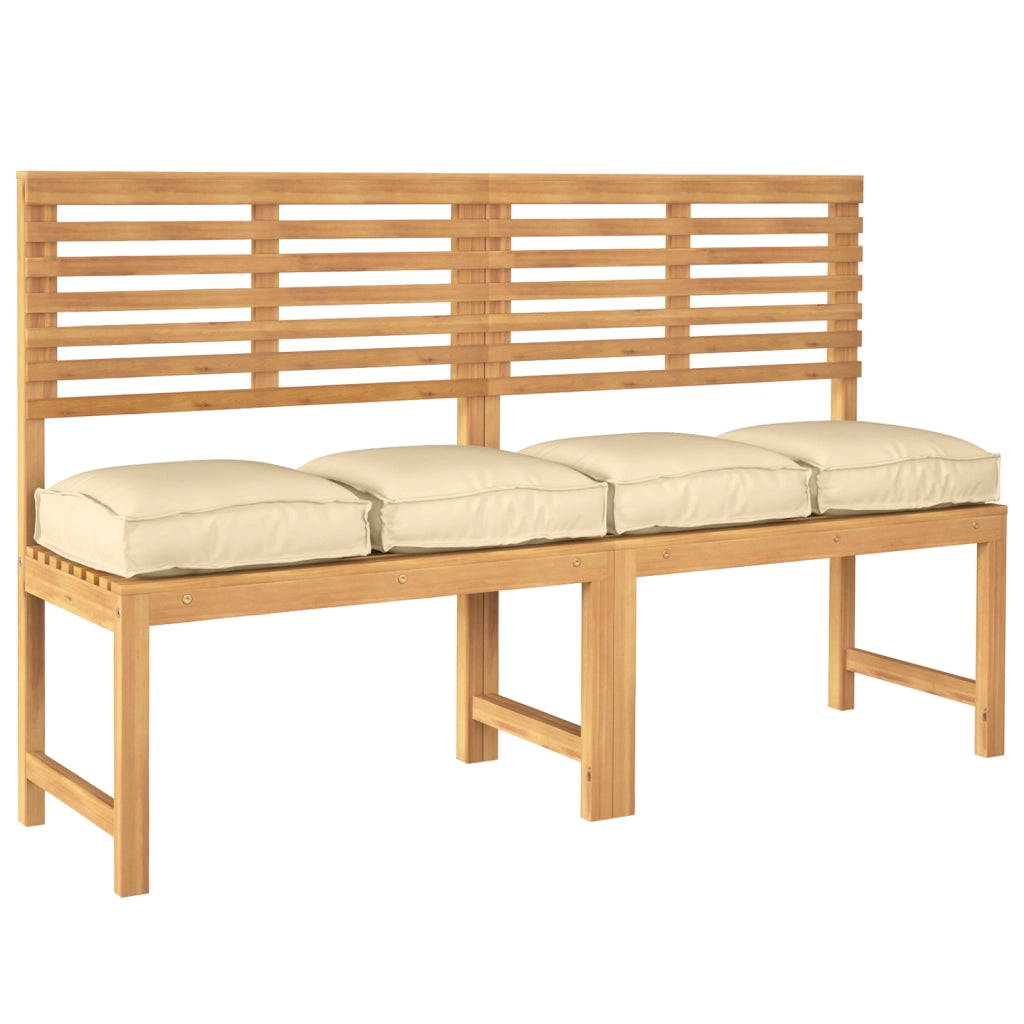 Cuscini per pallet per seduta 4 pz Beige 40x40x8 cm Tessuto Oxford
