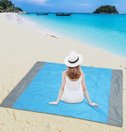 Pavillone da picnic opaccio 200 x 210 cm - Copertura impermeabile per spiaggia - Portatile con 4 ganci di fissaggio - Ideale per attività all'aperto