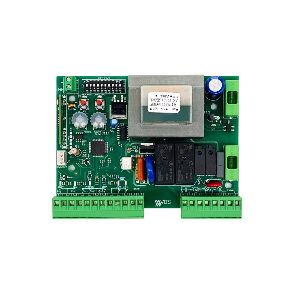 APPARECCHIATURA DI COMANDO 230VAC VDS EURO 230 M1 E102 AUTOMAZIONE AUTOMATISMI
