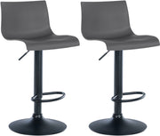 2er Set Barhocker Branford Kunststoff