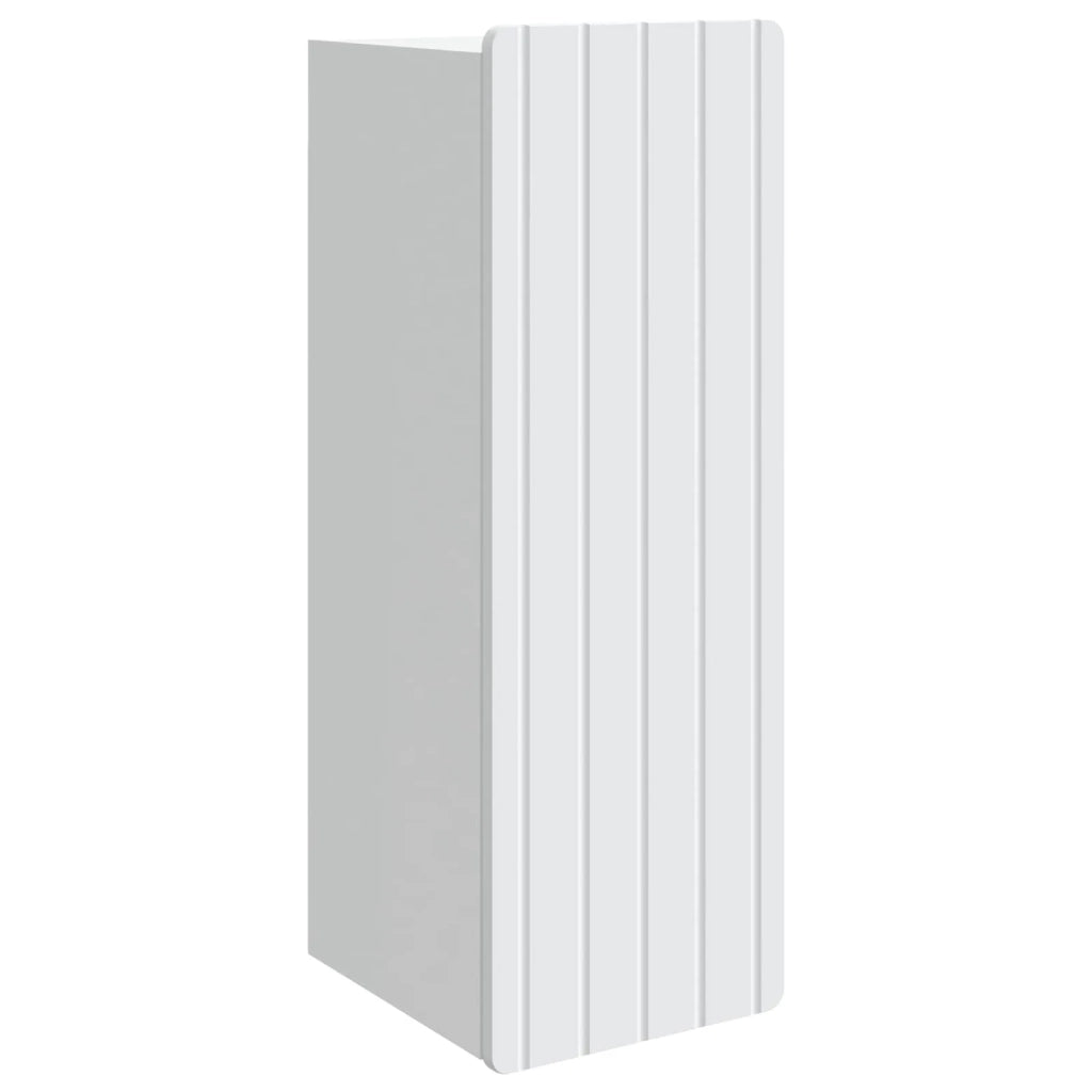 Mobiletto a muro Bianco 33 x 34,5 x 94 cm Legno ingegnerizzato 898245