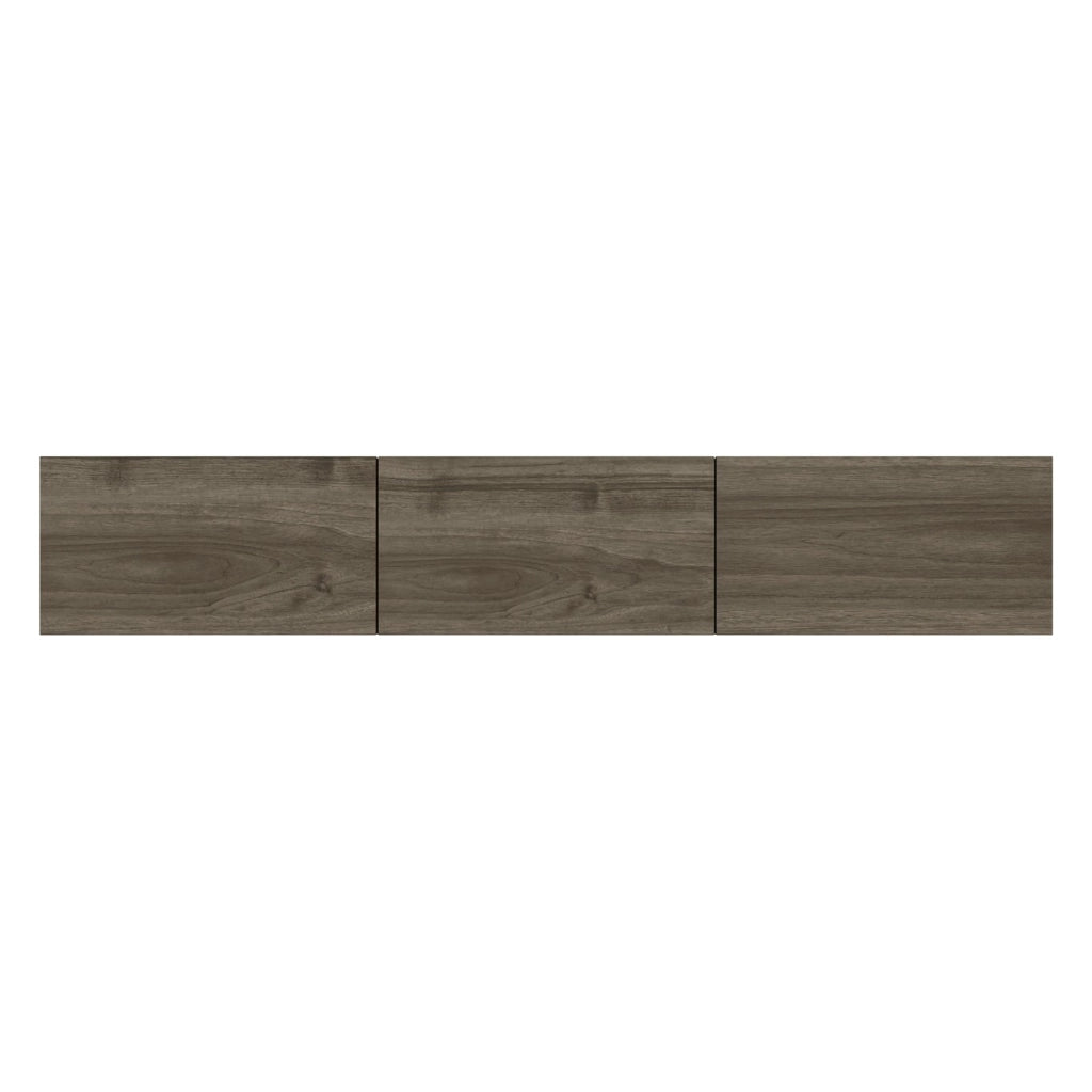 Saonara, Mobile Porta tv 3 Vani, 150x32x30h cm Marrone Noce