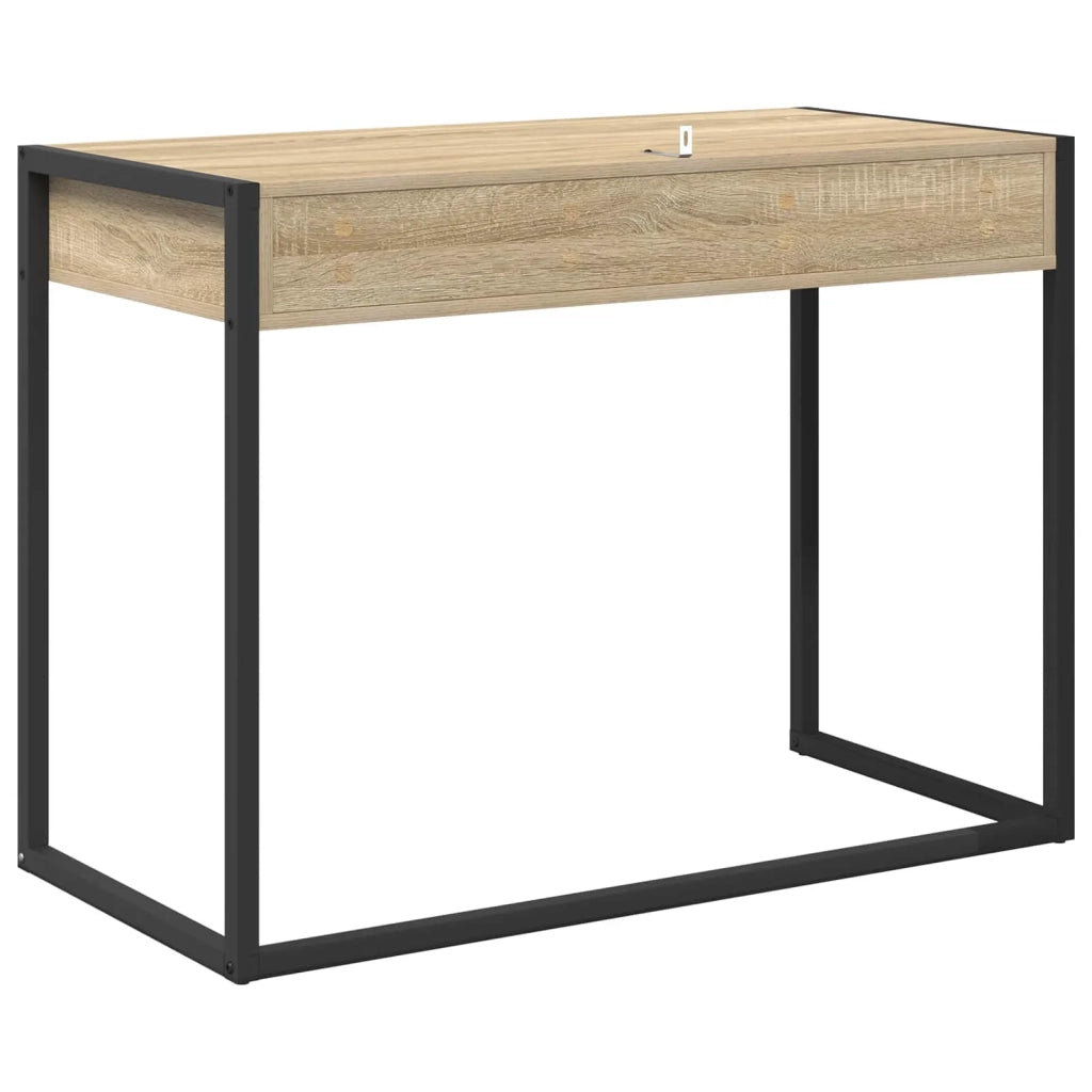 Scrivania Sonoma 100 x 50 x 75 cm Legno multistrato 886475