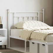 Testiera in Metallo Bianco 90 cmcod mxl 81872