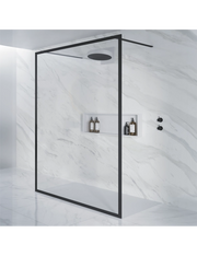 Parete doccia walk-in LUCID 401 RIHO 90x200 cm