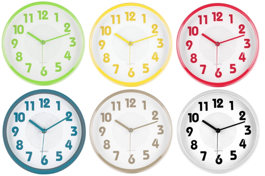 MAURY'S OROLOGIO MECCANICO DA PARETE MODELLO QUICK 20 CM COLORAZIONE ASS