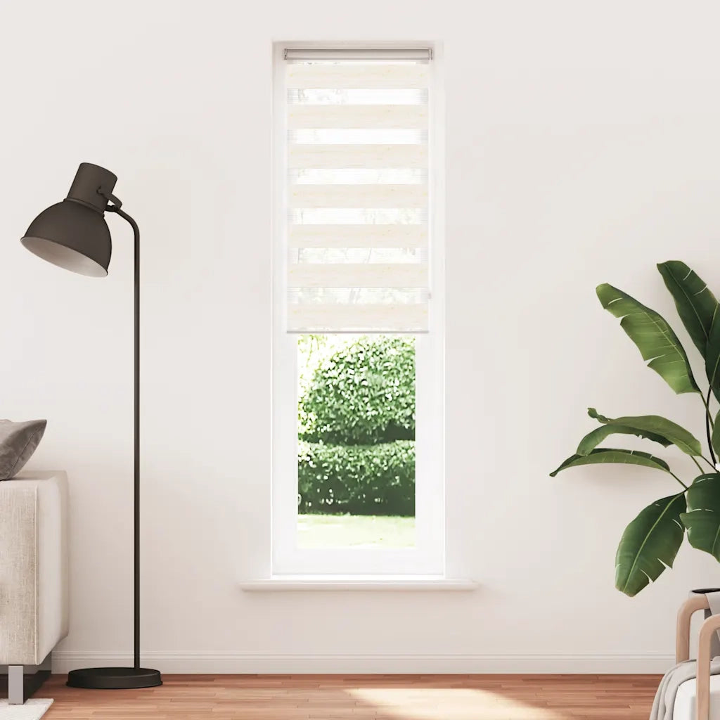 vidaXL Tenda a Rullo Zebra Larghezza Tessuto 50,9 cm Poliestere