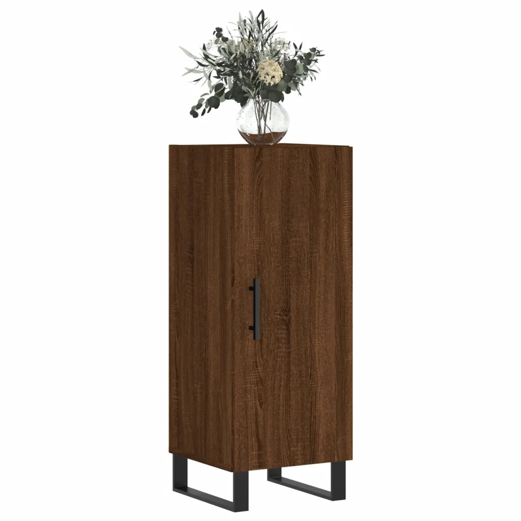 Credenza Rovere Marrone 34,5x34x90 cm in Legno Multistratocod mxl 104594