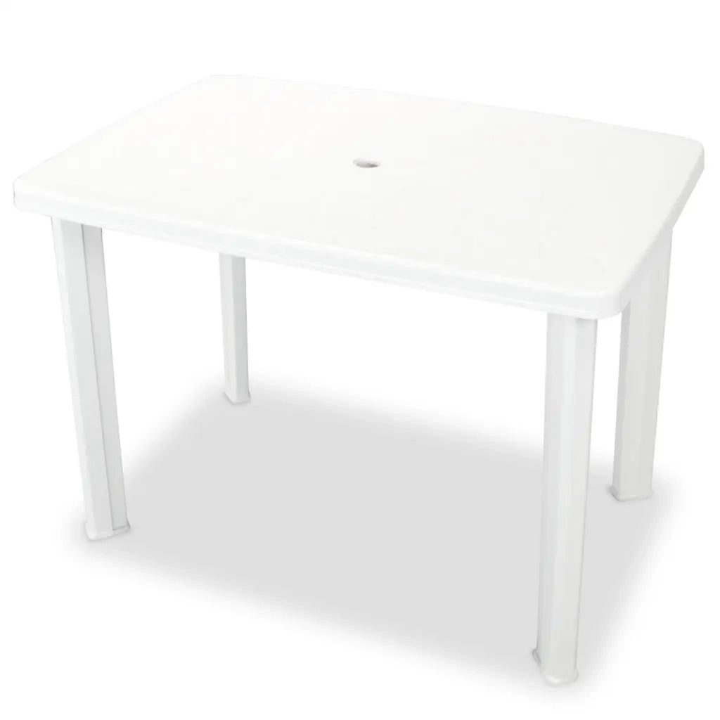 Set da Bistrot 3 pz | Set Salotto da Giardino in Plastica Bianco