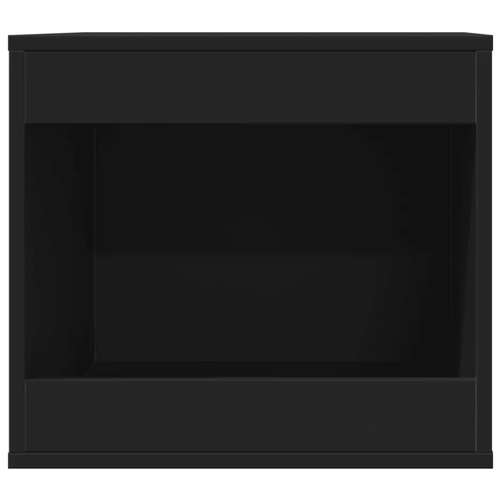 Recinto per Lettiera per Gatti Nero 47x59x42 cm in Truciolato 857761