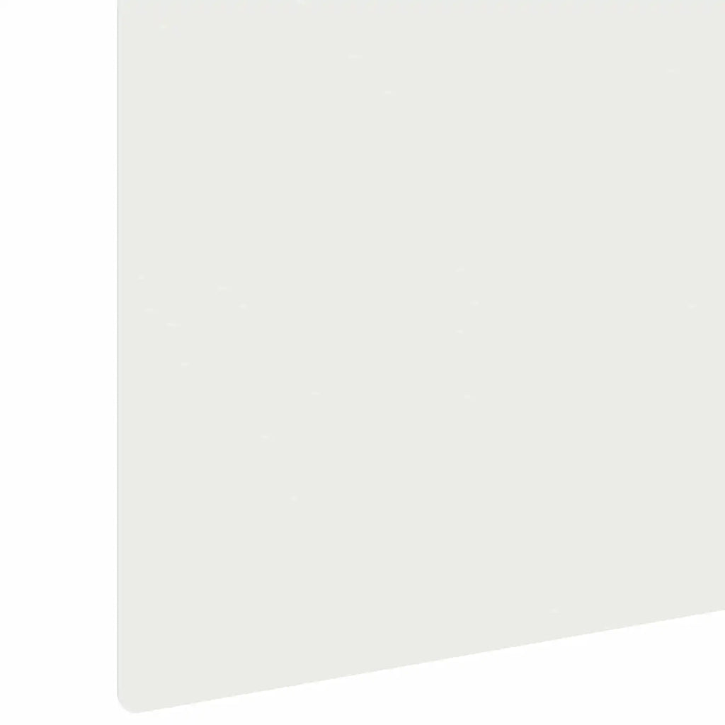 Bordura per Prato 30 pz 100 x 12 cm Acciaio Bianco 8008790