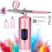 Set di pennelli ad aria multifunzionale con 3 livelli di pressione per la decorazione di cibi, la modellazione, la pittura di modelli, la progettazione di tatuaggi, la decorazione di tatuaggi, la modellazione di oggetti.