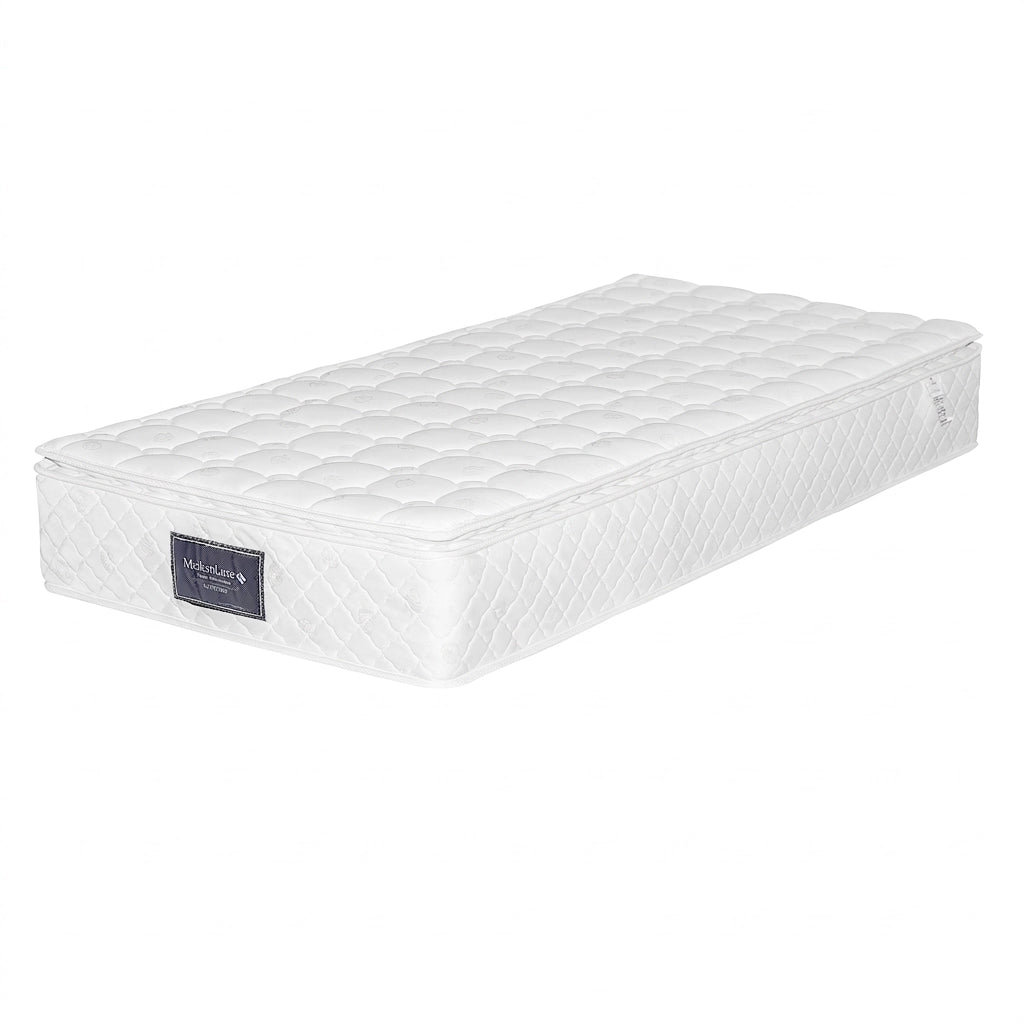 Materasso Ortopedico 140x200 cm H3 con 7 Zone; Molle Insacchettate e Schiuma Ondulata Certificato OEKO-TEX