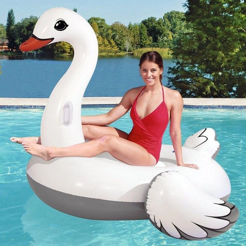 Bestway 41111 galleggiante da piscina e da spiaggia Nero, Grigio, Rosso, Bianco Vinile Gonfiabile cavalcabile