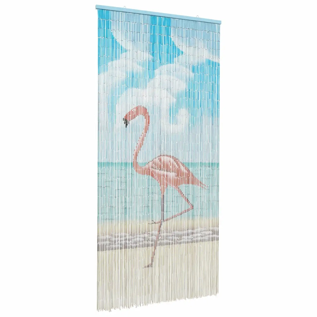 Tenda per Porta Antinsetti multicolore 200 x 100 cm Bambù