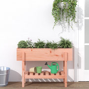 Fioriera Rialzata Giardino-Vaso da Esterno-Supporto per Vaso 101x30x69 cm Legno Massello Douglas