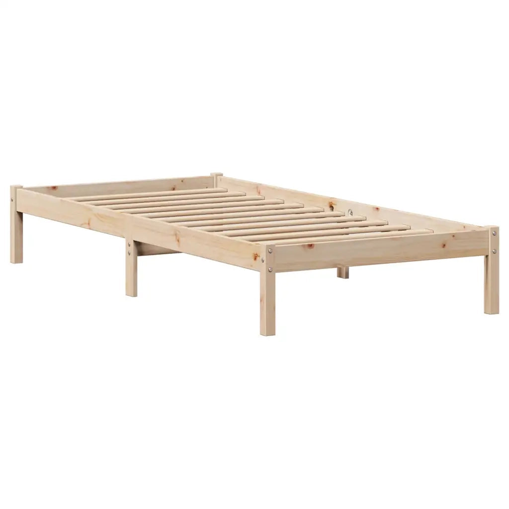 vidaXL Letto senza Materasso 90x190 cm in Legno Massello di Pino