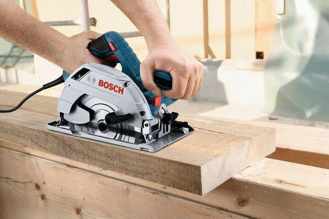 Bosch GKS 165 16,5 cm Nero, Blu, Rosso, Argento 4900 Giri/min 1100 W
