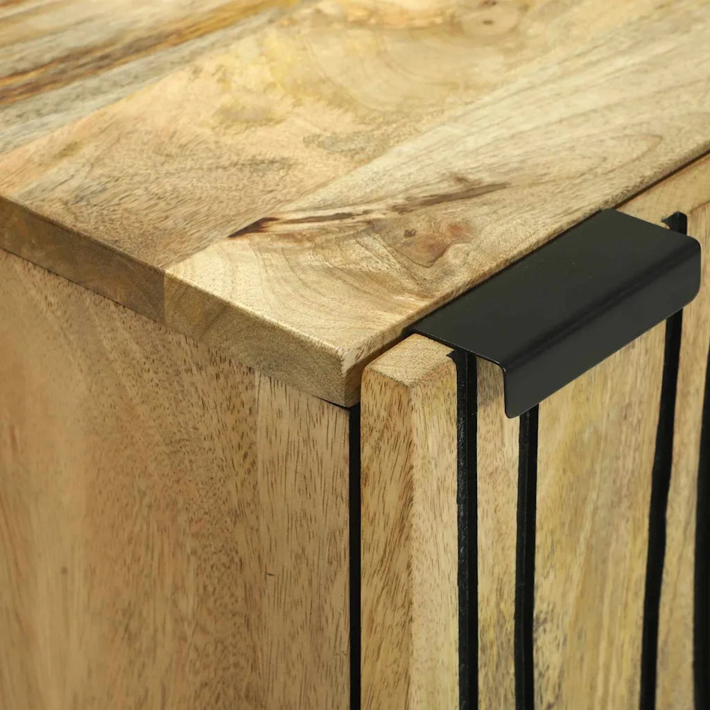 Sideboard Marrone 40 x 33 x 75 cm legno massello di mango 4017960