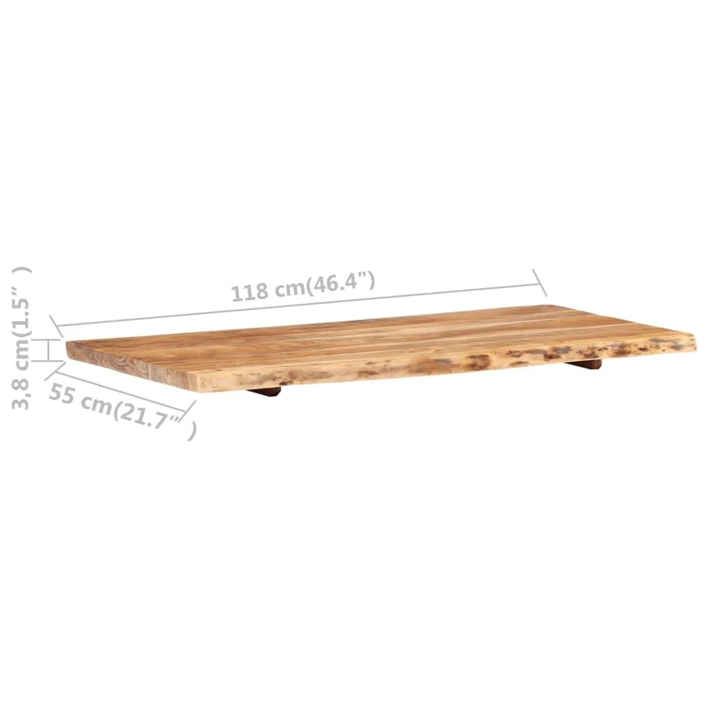 Piano lavabo bagno 118 cm in legno massello di acacia 02_0003421