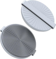 Scrub corpo con silicone per uomo e donna – Exfoliazione delicata e buon schiuma – Secchezza rapida, igienico, silicone BPA libero per la pelle sensibile