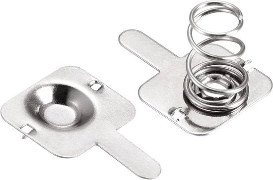 Batterie AA Verniccata Contatto 12 mm x 10 mm - 100 pezzi