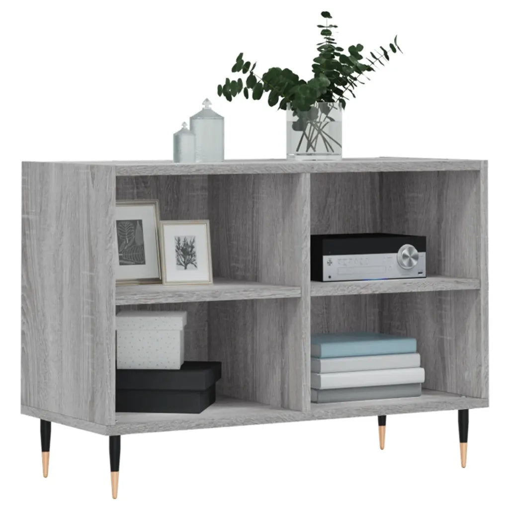 Mobile Porta TV Grigio Sonoma 69,5x30x50cm in Legno Multistrato 826962
