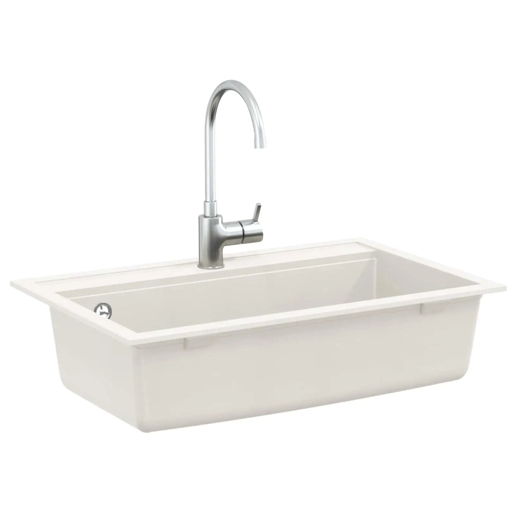 Lavello Bianco 795 x 505 mm Granito