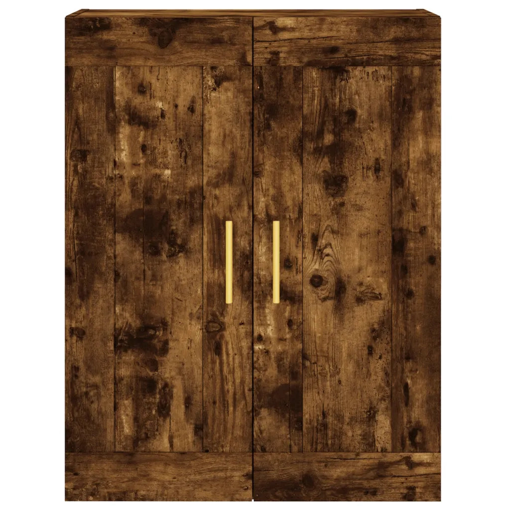 Credenza Rovere Fumo  69,5x34x180 cm in Legno Multistrato 3199870