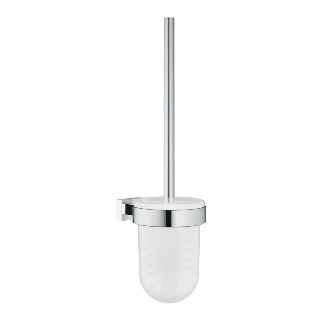 Porta scopino completo Essentials Cube GROHE, vetro e metallo